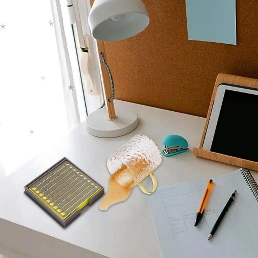 Long-lasting Sticky Note Dispenser Space-Saving Storage Box To-Do List Note Holder