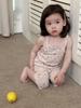Adorable Summer Baby Dress Set Lightweight Sleeveless Floral Outfit For Girls