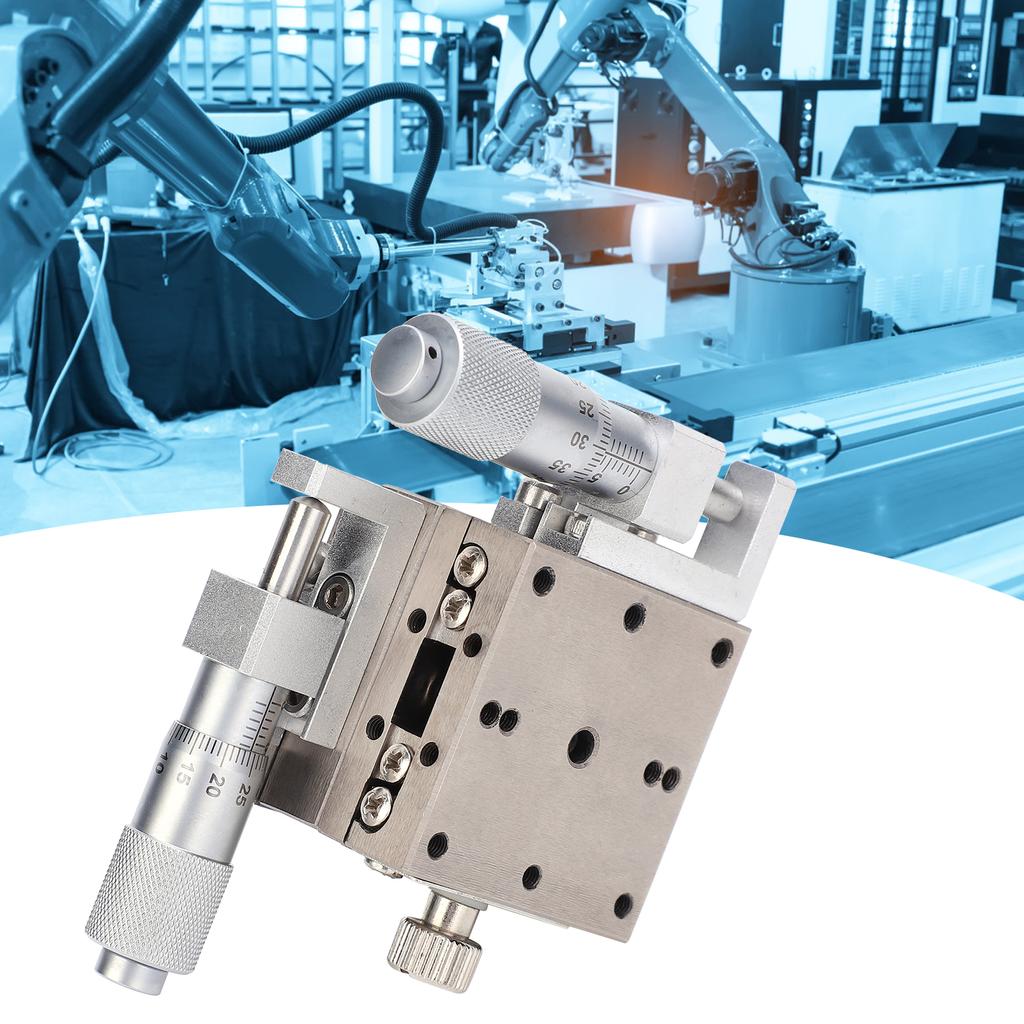 Linear Sliding Table Manual Platform XY Axis Guide Type Cross Roller Stage 40x40mm M2GS40