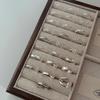 Women's High-End Light Luxury Sterling Silver Ring - Non-Fading, Versatile Index Finger Accessory