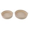 2 PCS Kitchen Fryer Silicone Liners Basket Foldable Reusable Kitchen Fryer Silicone Pot Bowl for Kitchen Fryer
