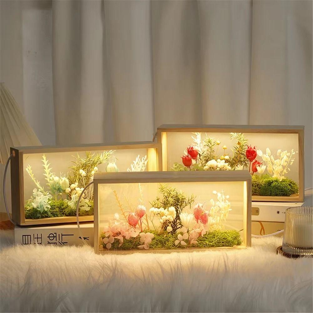 DIY 3D Picture Frame Rectangle Figures Display Case Durable Doll Display Stand  Office Decoration
