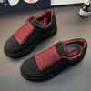Fashion Luxury Designer Men's and Women's Red and Black Rhinestone Thick-soled Shoes, Casual Flat Shoes, Moser Shoes, Men's Sports Shoes