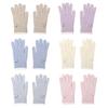 Women Winter Gloves Warm Touch Screen Gloves with Bow-Tie Sequins Knitted Thickened Gloves for Daily Outings Dating Party