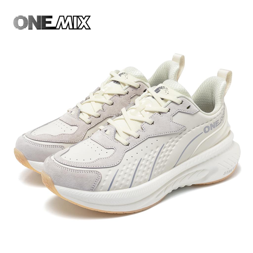 onemix Fashion Running Shoes for Men Air Cushion Athletic Couple Trainers Sport Runner Shoes Outdoor Women Walking Sneakers