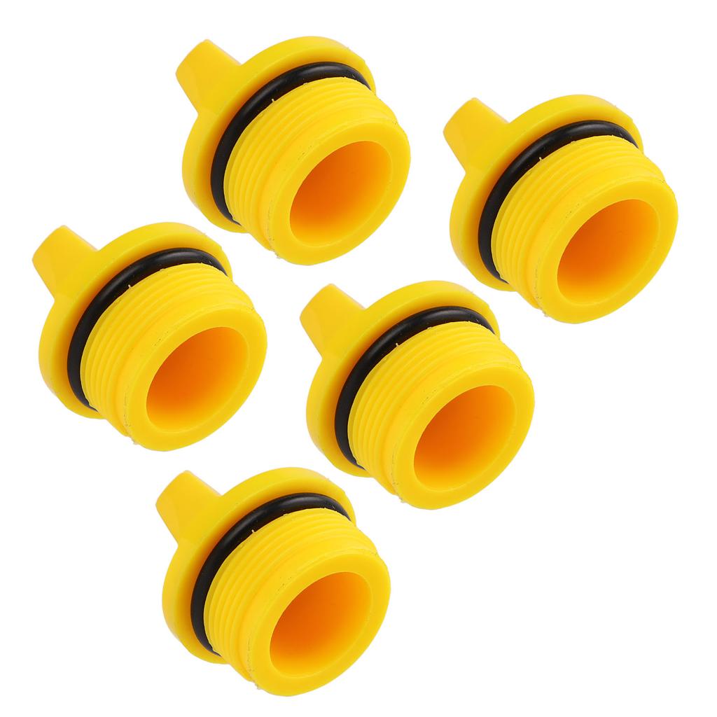 5pcs Engine Oil Filler Cap ABS Oil Filler Caps Plugs Covers 6G8‑15363‑00 Replacement for 4 Stroke Outboard Motor
