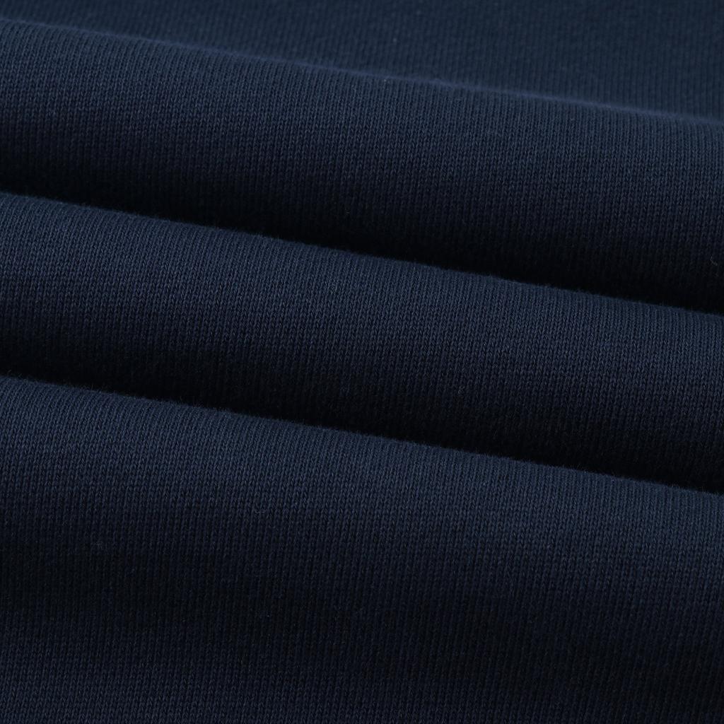 Emporio Armani EA7 SS24 Logo Letter Print Drawstring Cuffed Knit Joggers Men bottoms Navy-Blue 3DPP58-PJSHZ-1554