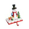 Resin Santa Claus Snowman Hook Non-skid Fireplace Mantel Stand Hanger  Party Favors