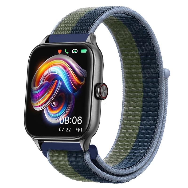 20mm 22mm Nylon Bandje voor Amazfit Balance 2 1/GTR 4 3 Pro 47mm/Bip 6 5 Sport Horlogeband Correa voor Amazfit Active 2/GTS 4 3 Riem