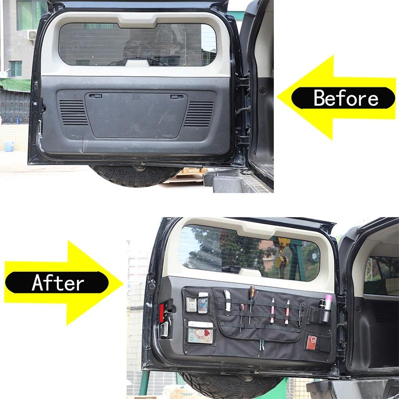 Für Hummer H3 2005 2006 2007 2008 2009 Auto Heckklappe Aufbewahrung Hängende Tasche Oxford-Stoff Innenraum Aufbewahrungszubehör
