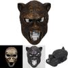 Marvel Captain America Civil War Black Panther Resin Mask Cosplay Costume For Halloween Party