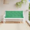 Vidaxl Garden Bench Cushions, 2 Pcs, Green, Oxford Fabric