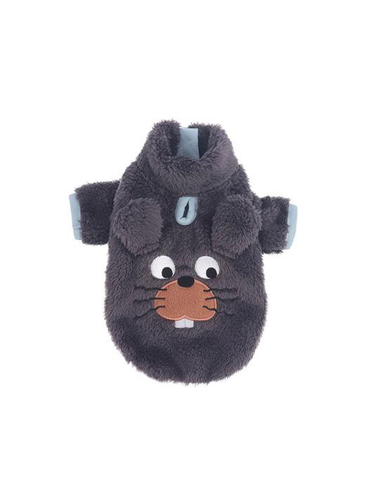 MONCHOUCHOU Dusty Beaver Fleece Zip-up M