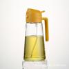Premium Glass Oil Spray Bottle 470ml Kitchen Oil Dispenser with Automatic Opening and Closing Function