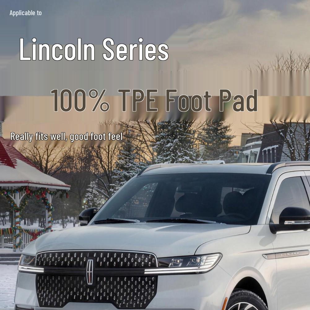 High-Grade TPE Floor Mats for Lincoln Z Adventure, Navigator, MKX, Continental, MKZ, MKC Lincoln Navigator 2021-2022