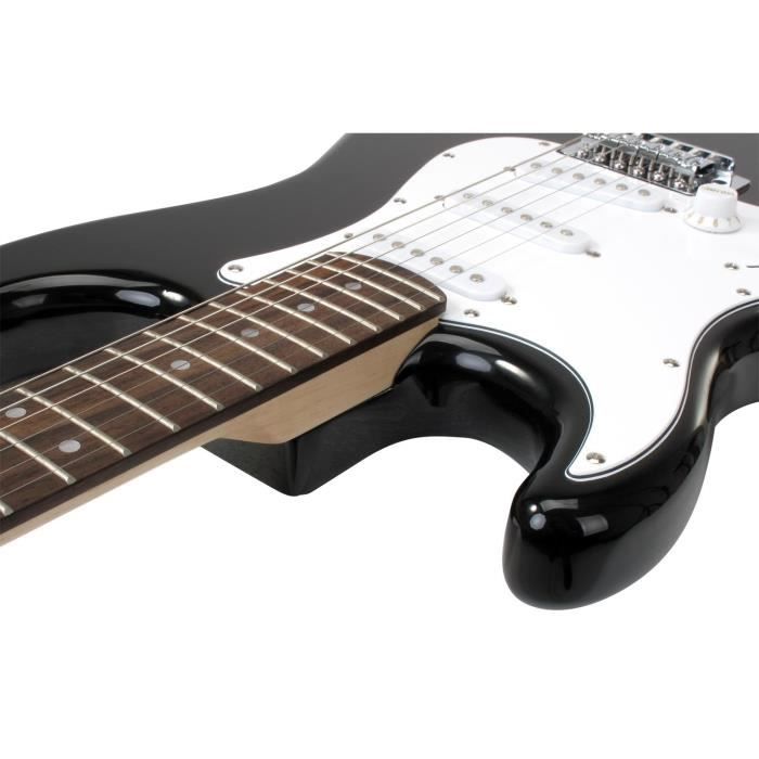 Guitare électrique - Rocktile - Pro ST3-BK-L - Gaucher - 3 single coils - 22 frets