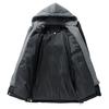 Men Parkas Thick Warm Winter Jacket Hooded Quilted Jacket Loose Fashion Casual Cotton-Padded Puffer Coat Autumn Winter Outwear