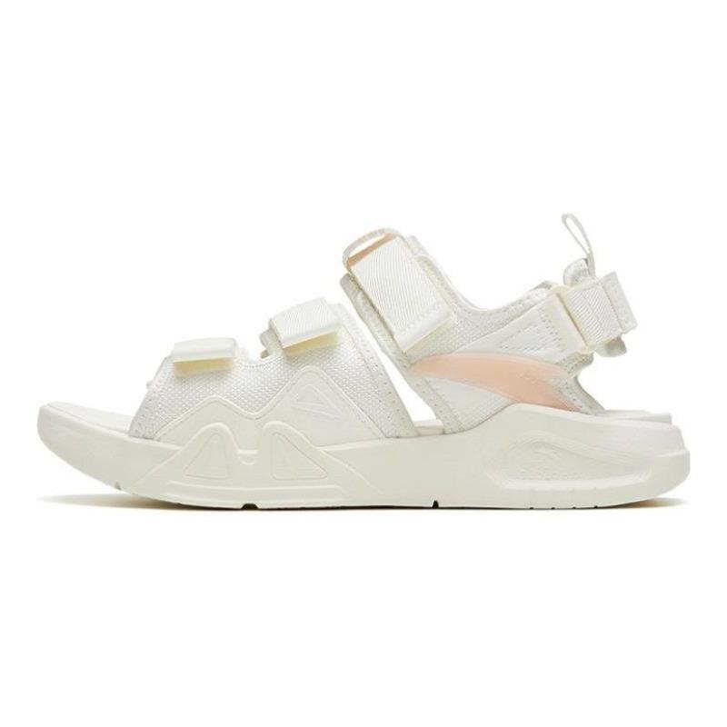 Anta Lifestyle women sports sandals white pink for beach 922326962-1 36.5