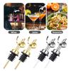 New Oil Bottle Stopper Lock Plug Seal Leak-proof Food Grade Rubber Nozzle Sprayer Liquor Dispenser Wine Pourer Kitchen Bar Tools