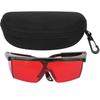 Red Laser Enhancement Glasses - Safety Glasses for Red Laser Level, Rotary Laser and Multiline Laser