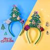 Leuchtendes DIY-Weihnachtskopfband-Set - Festliche Partydekoration