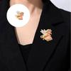 Flower Elf Brooch Zinc Alloy Lightweight Lapel Pin For Comfortable Wear Ideal Parties Weddings Daily Fashion Accessory