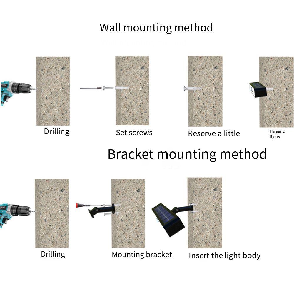 IP65 Clip Solar Lights Wireless Wall Hanging Light Porch Light Human Body Induction Light  Hallway