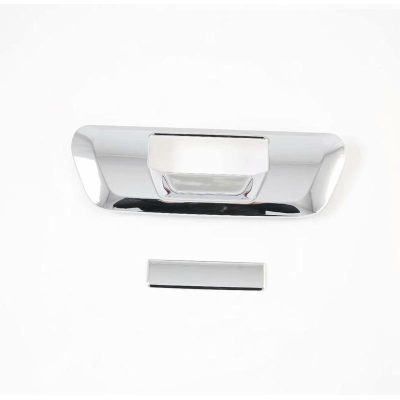 For Nissan Navara NP300 2015- Accessory glossy chrome silver car side boot Trunk door handle bowl Trim 2016 2017 2018