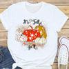 Summer Pumpkin Halloween Thanksgiving Cat with Pumpkin Print Short Sleeve T-shirt Graphic T Shirts  Aesthetic Tops