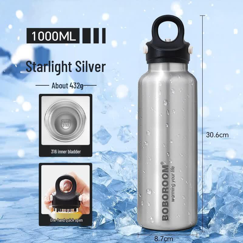 Youluo 2026 Men s Large Capacity Insulated Water Bottle