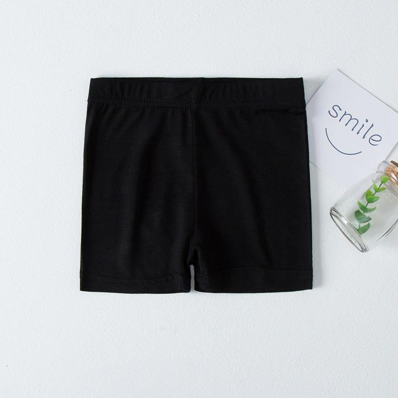Girls' Summer Safety Shorts: Thin Modal Anti-Exposure Ice Silk Base Layer for Kids