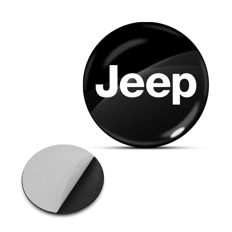Auto Schloss Schlüsselloch Aufkleber Türschloss Schutz Auto 3D Aufkleber für Jeep Renegade Compass Grand Cherokee Wrangler Jk Gladiator
