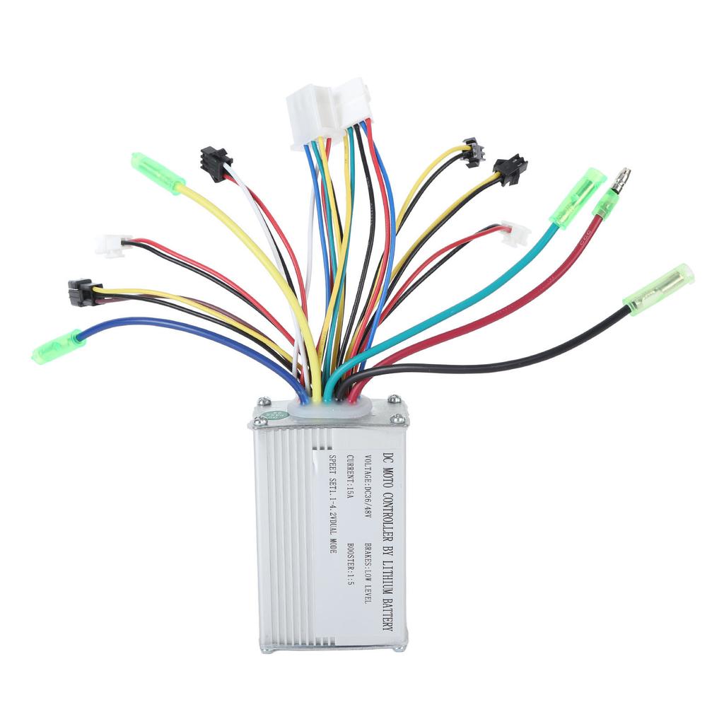Electric Bike Conversion Kit DC 36V 48V Controller Display Brake Handle Thumb Throttle Electric Bike Controller Kit