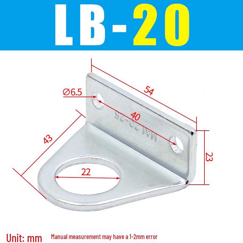 MAL Mini Cylinder Y-type Bracket Mounting Base Flange Connector SDB Foot