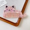 Cat Shaped Acetate Comb Wide Toothed Lovely Makeup Comb Hair Accessories Hair Styling Tool Hairdressing Comb Barber Shop Salon