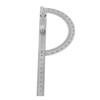 Stainless Steel Protractor High Accuracy Multifunctional 180 degrees  Angle Ruler Angle Gauge Finder 120x150mm 0 to