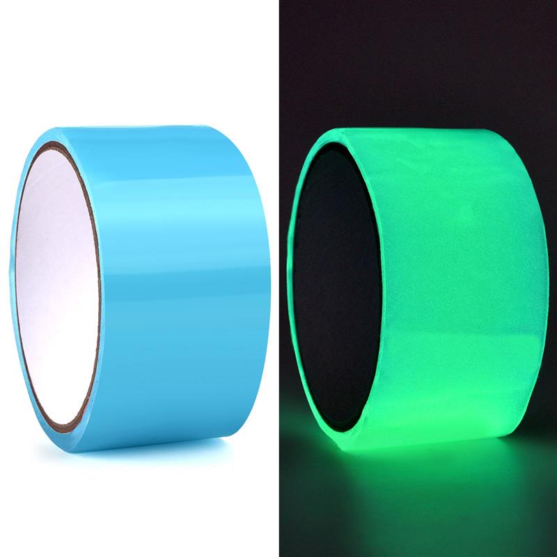 10m/Roll Colorful Sticky Ball Tape Glow In Dark Stress Relaxing Sticky Ball Tape Toy Party Toy Rolling Craft Gift For Kids Adult
