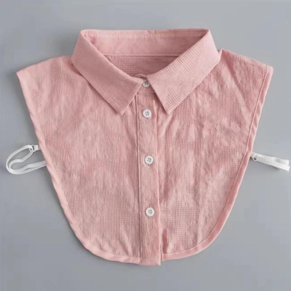 New Women White Lace Fake Collar Vintage Blouse Top Sweater Cotton False Collars Detachable For Shirt Collar Ladies Lace Collars