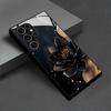 Lusha Bloemmotief Glazen Telefoonhoesje Voor Samsung Galaxy S26 S25 S24 S22 S23 Ultra S21 S20 Plus 5G Antislip Volledige Cover