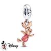 Disney Nuovo Stitch Scintillante Buzz Lightyear Ciondolo Winnie the Pooh Eeyore Perla Charm Adatta ai Braccialetti Originali Gioielli Fai da Te Regalo