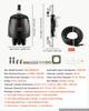 Hydraulic Steering Kit 300HP Hydraulic Outboard Steering System 7.92m, Marine Boat Steering System, 2.5 MPa Helm Pump, Two-Way Lock Cylinder, 7.92 m