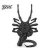 Sci-fi Desktop Ornament 3D Printed Sci-Fi Horror Phone Holder Novelty Stable Smartphone Stand Decorative Desk Organizer Compact Collectible