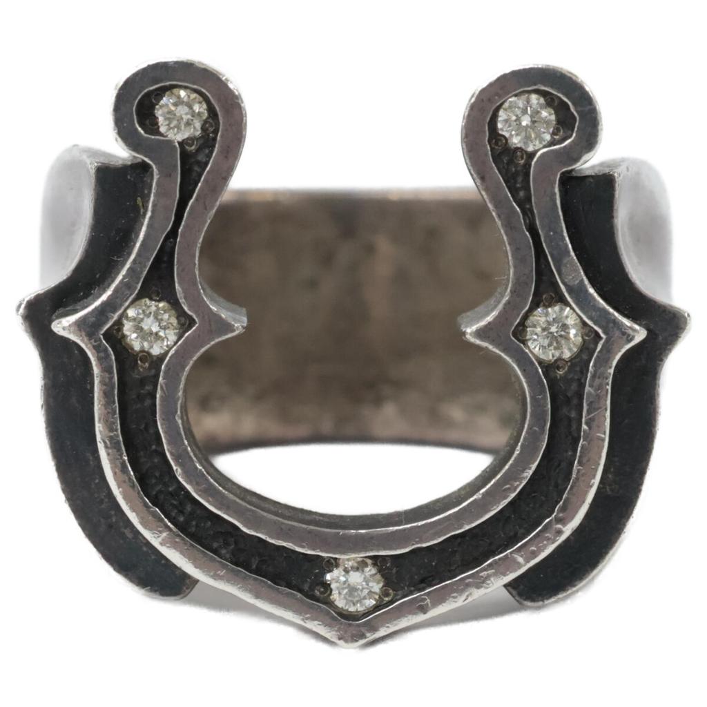 Gucho 925 LUTHIERS HORSESHOE RING Luthiers Hufeisenring Ring Silber Gebraucht