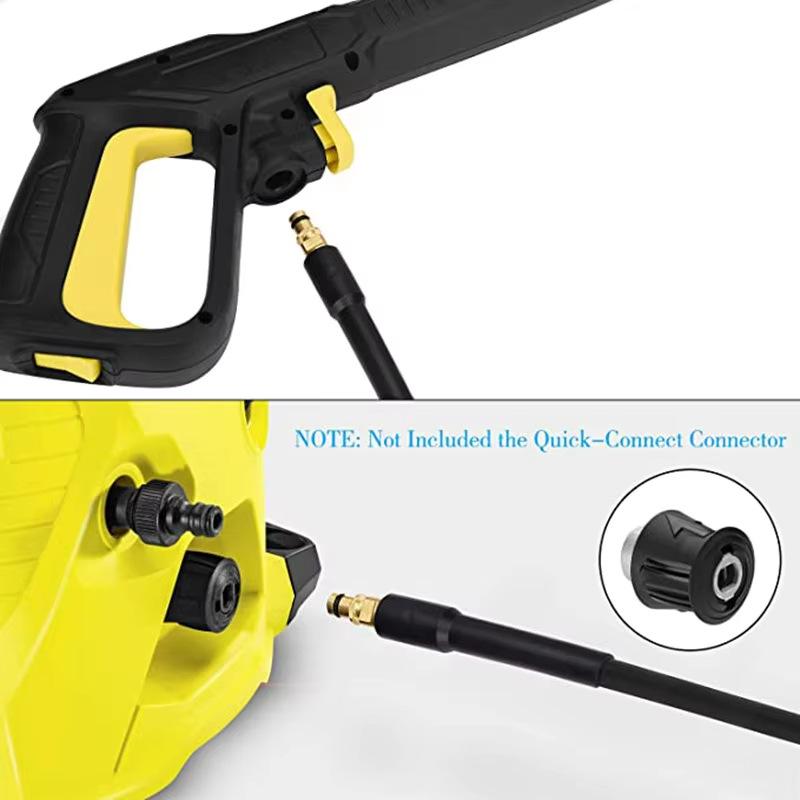 Karcher/Lavor High-Pressure Washer Hose Adapter, M22/14 Aluminum Alloy