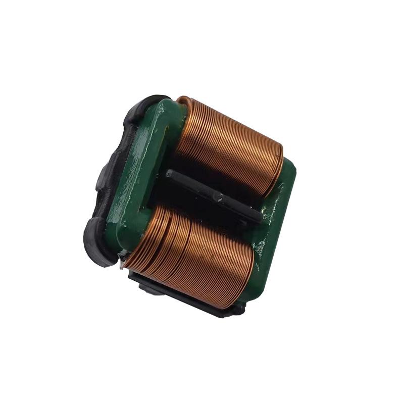 Horizontal Flat Wire Common Mode Choke SQ1918, 0.15*1.0 Wire, 13*10 Pin Spacing, 20mH with Support Foot.
