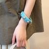 Bohemian Shell Resin Braclets For Women Geometric Hyperbole Vintage Bangles Jewelry Fashion Elegant Acrylic Pulseras