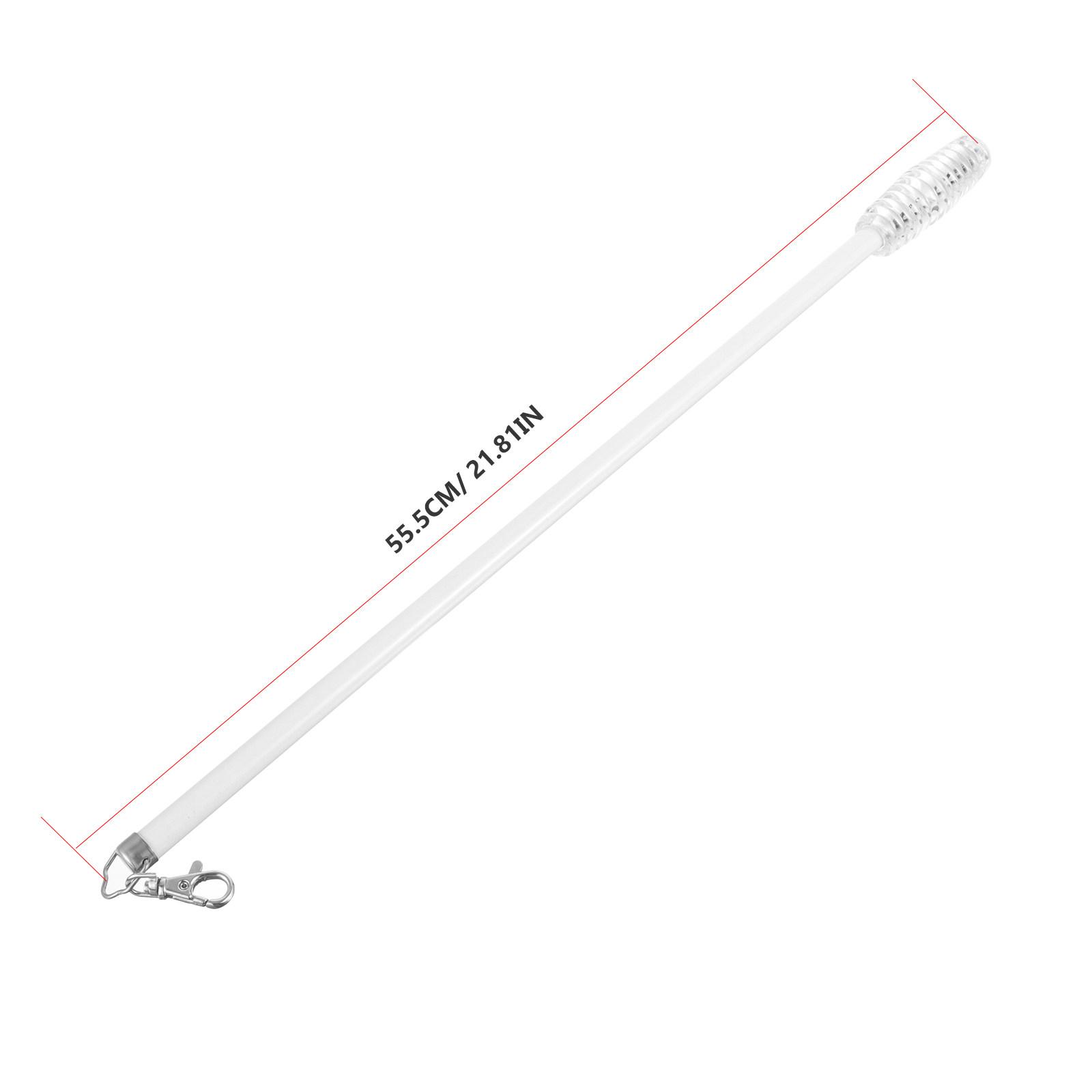 

Curtain Stick Puller 21 Inch Aluminum Alloy Rust Proof Sturdy Curtain Opener Wand for Heavy Drapes Blinds Fabric Protection белый