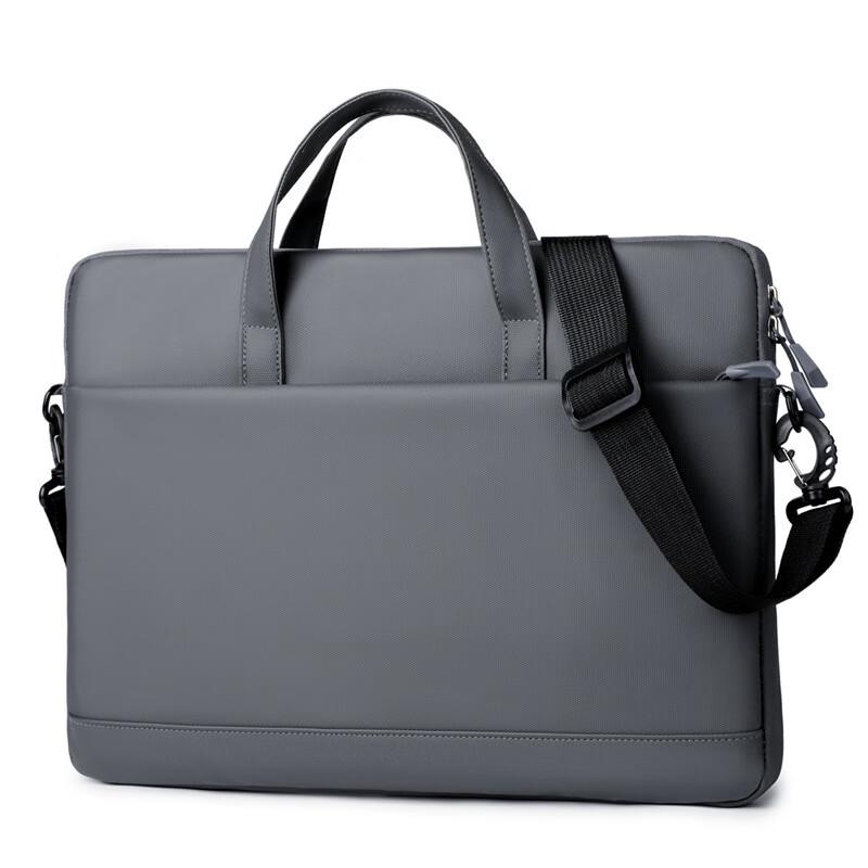 Li Shen Leather Laptop Bag