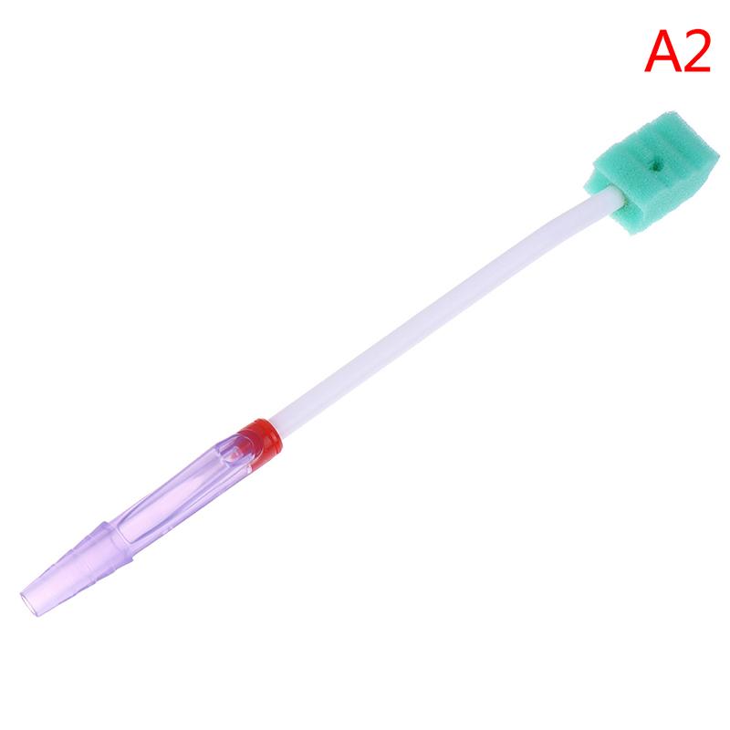 Jednorázový lékařský houbový zubní kartáček Icu odsávací tampon Orální péče Jednorázový odsávací systém zubního kartáčku Ústní hygiena