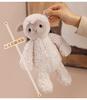 Cute Lamb Wool Plush Toy - Soothing Doll & Charming Companion for Girls